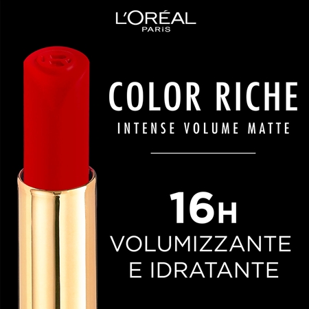 L’Oréal Paris Color Riche Intense Volume Matte Slim rossetto a lunga tenuta effetto matte