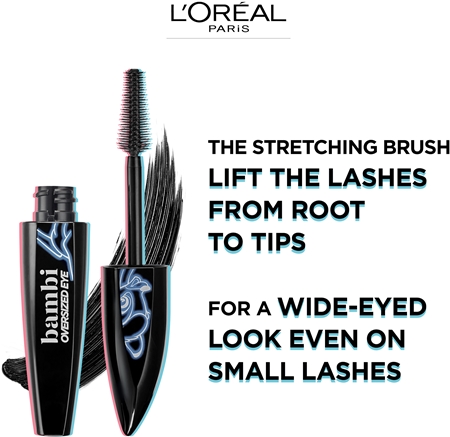 L’Oréal Paris Faux Cils Bambi Oversized Eye mascara cils volumisés, allongés et séparés
