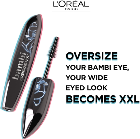 L’Oréal Paris Faux Cils Bambi Oversized Eye mascara cils volumisés, allongés et séparés