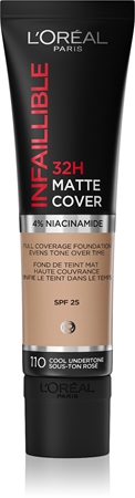 L’Oréal Paris Infallible 32H Matte Cover fond de teint matifiant longue tenue SPF 25