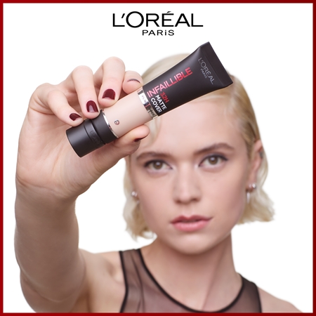 L’Oréal Paris Infallible 32H Matte Cover dugotrajni matirajući puder SPF 25
