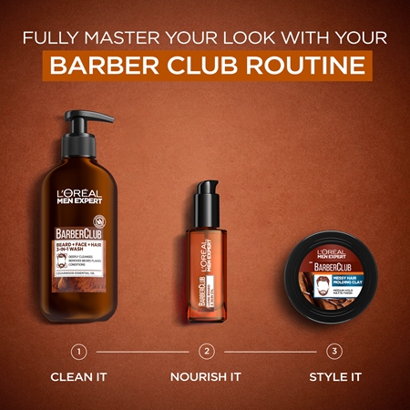 L’Oréal Paris Men Expert Messy Hair arcilla para dar definición al cabello con efecto mate