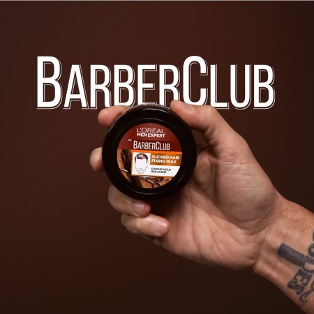 L’Oréal Paris Men Expert Barber Club κερί μαλλιών με δυνατό φιξάρισμα