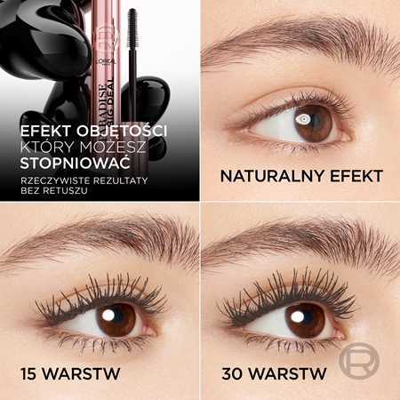 L’Oréal Paris Lash Paradise Big Deal pogrubiający i wydłużający tusz do rzęs wodoodporna