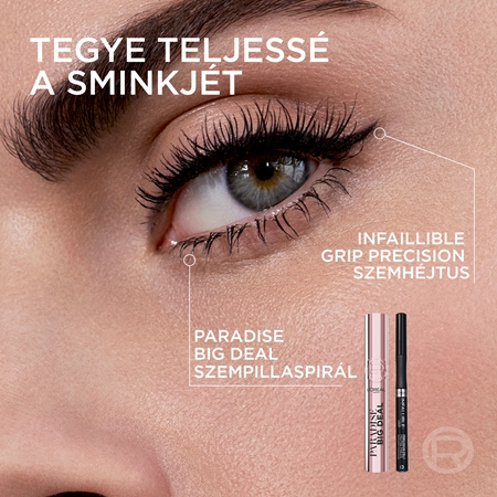 L’Oréal Paris Lash Paradise Big Deal dúsító és hosszabbító szempillaspirál