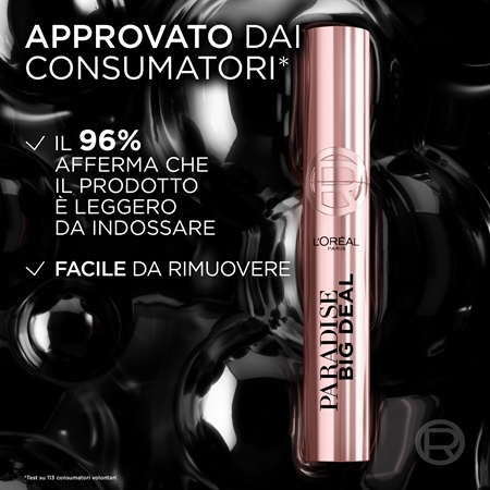 L’Oréal Paris Lash Paradise Big Deal mascara volumizzante e allungante