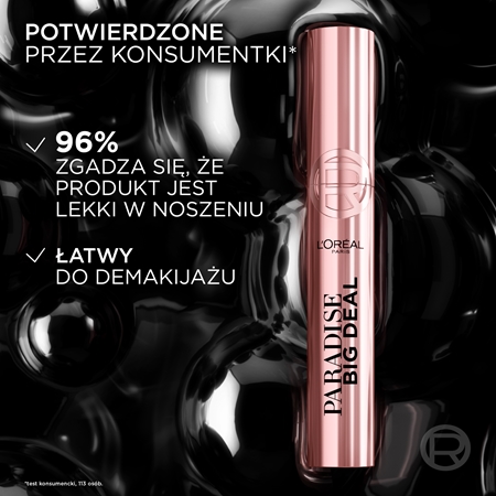 L’Oréal Paris Lash Paradise Big Deal pogrubiający i wydłużający tusz do rzęs