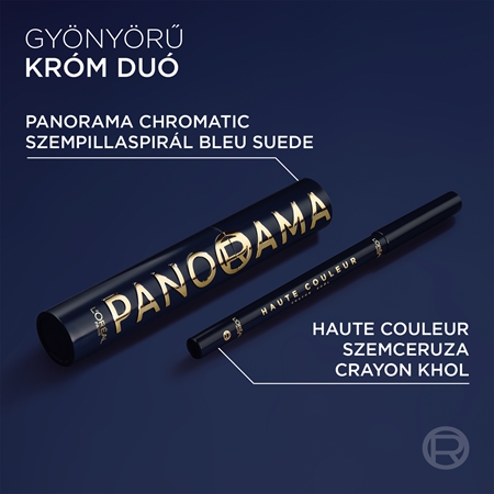 L’Oréal Paris Panorama Chromatics apimties suteikiantis blakstienų tušas