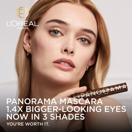 L’Oréal Paris Panorama Chromatics apimties suteikiantis blakstienų tušas
