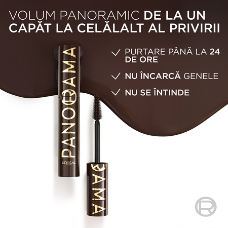 L’Oréal Paris Panorama Chromatics mascara pentru volum