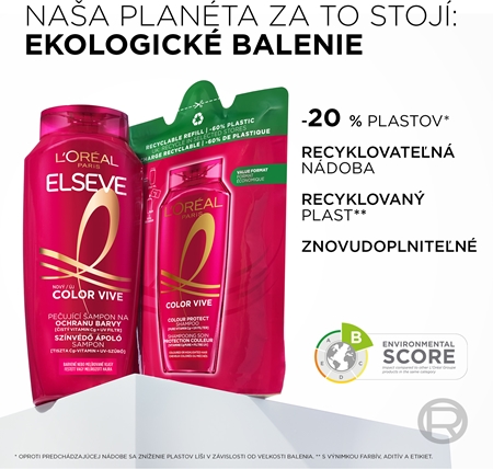 L’Oréal Paris Elseve Color-Vive šampón pre farbené vlasy