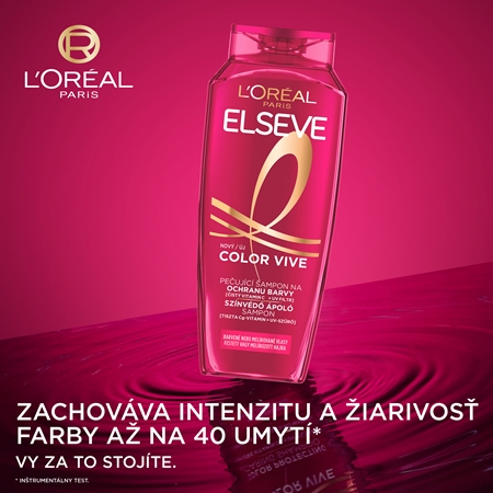 L’Oréal Paris Elseve Color-Vive šampón pre farbené vlasy