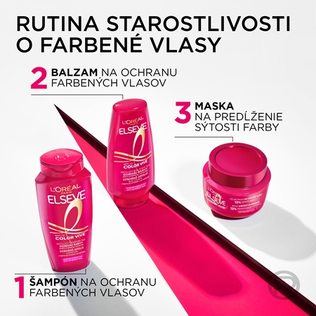 L’Oréal Paris Elseve Color-Vive šampón pre farbené vlasy