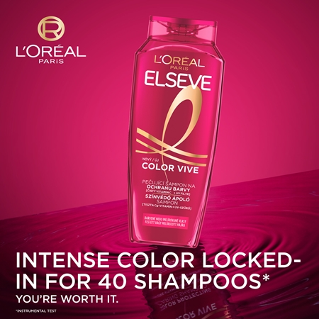 L’Oréal Paris Elseve Color-Vive shampoing pour cheveux colorés