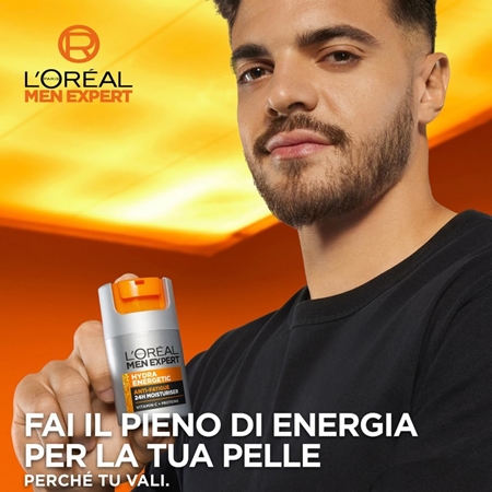 L’Oréal Paris Men Expert Hydra Energetic crema idratante contro i segni di stanchezza