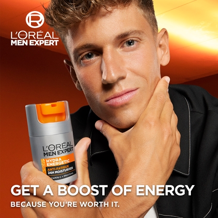 L’Oréal Paris Men Expert Hydra Energetic Hydraterende Crème voor Vermoeide Huid