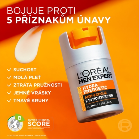 L’Oréal Paris Men Expert Hydra Energetic hydratační krém pro unavenou pleť