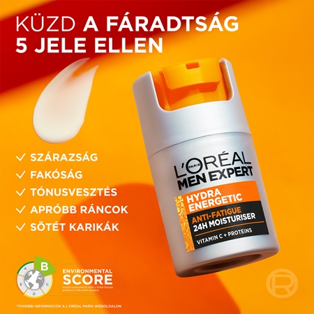L’Oréal Paris Men Expert Hydra Energetic hidratáló krém fáradt bőrre