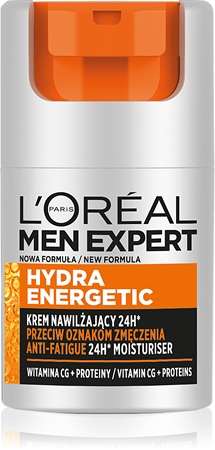 L’Oréal Paris Men Expert Hydra Energetic Feuchtigkeitscreme für müde Haut