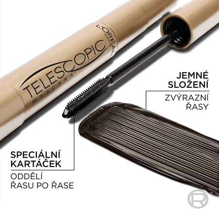 L’Oréal Paris Telescopic řasenka pro prodloužení a zahuštění řas