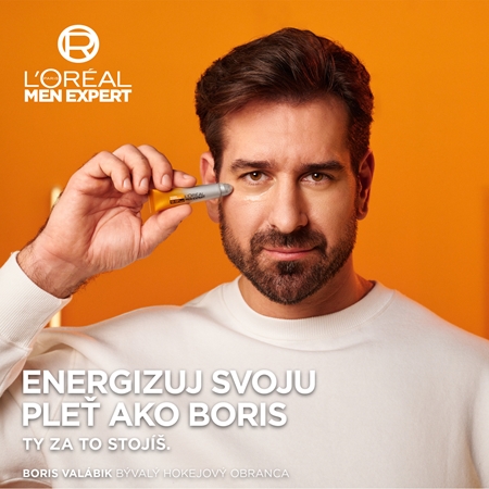 L’Oréal Paris Men Expert Hydra Energetic očná starostlivosť proti opuchom a tmavým kruhom