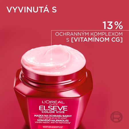 L’Oréal Paris Elseve Color-Vive maska pre farbené vlasy