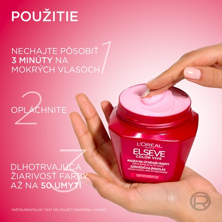 L’Oréal Paris Elseve Color-Vive maska pre farbené vlasy