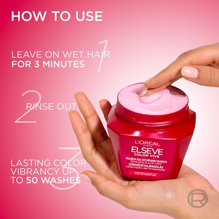 L’Oréal Paris Elvive Color-Vive maschera per capelli tinti