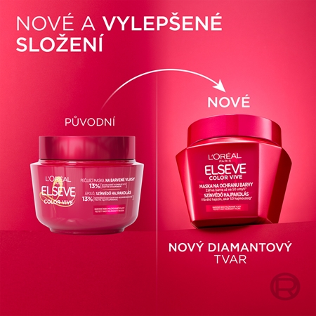 L’Oréal Paris Elseve Color-Vive maska pro barvené vlasy