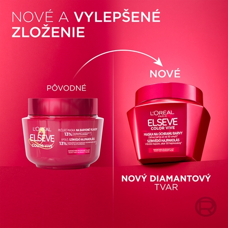 L’Oréal Paris Elseve Color-Vive maska pre farbené vlasy