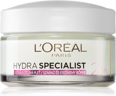 L’Oréal Paris Hydra Specialist nawilżający krem na dzień do cery wrażliwej i suchej