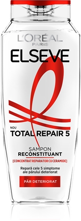L’Oréal Paris Elseve Total Repair 5 sampon pentru regenerare cu keratina
