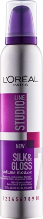 L’Oréal Paris Studio Line Silk&Gloss Volume Foam for Volume and Shine