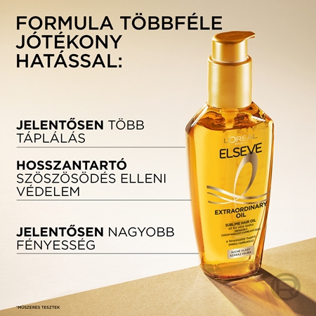 L’Oréal Paris Elseve Extraordinary Oil olaj minden hajtípusra