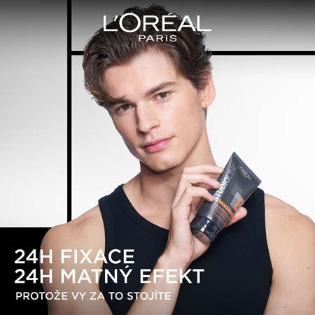 L’Oréal Paris Studio Line Mad Matte krém na vlasy s matujícím efektem
