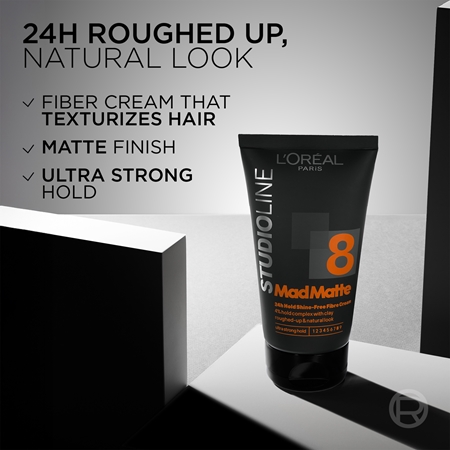 L’Oréal Paris Studio Line Mad Matte Hair Cream with mattifying effect
