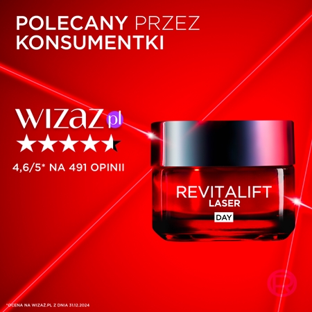 L’Oréal Paris Revitalift Laser krem intensywnie odżywiający do twarzy na dzień