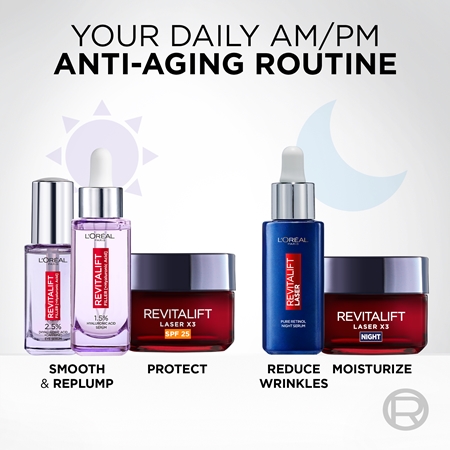 L’Oréal Paris Revitalift Laser Renew creme de noite anti-idade de pele