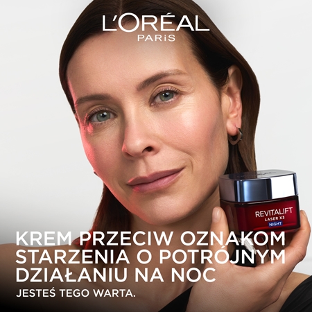 L’Oréal Paris Revitalift Laser krem na noc przeciw zmarszczkom