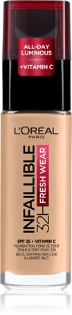 L’Oréal Paris Infaillible 32H Fresh Wear dlhotrvajúci tekutý make-up
