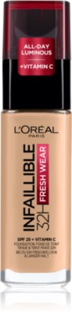 L’Oréal Paris Infaillible 32H Fresh Wear dlhotrvajúci tekutý make-up