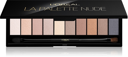 L’Oréal Paris Color Riche La Palette Nude paleta farduri de ochi cu oglindă si aplicator