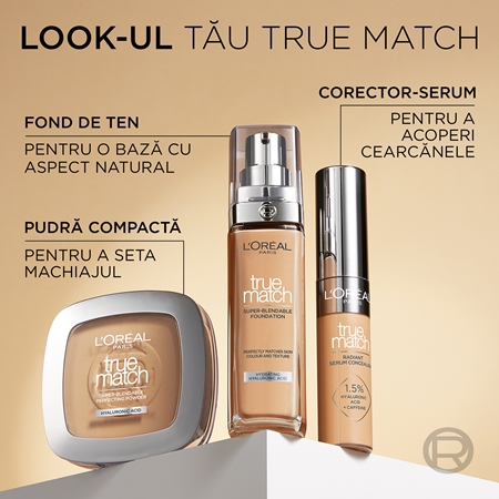 L’Oréal Paris True Match fond de ten lichid