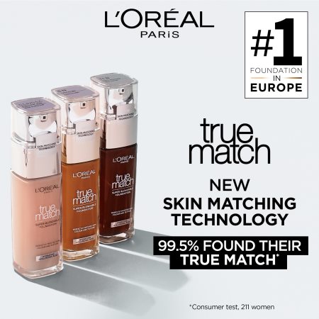 L'Oréal Paris True Match liquid foundation