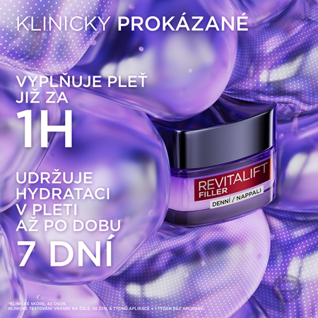 L’Oréal Paris Revitalift Filler vyplňující denní krém proti stárnutí
