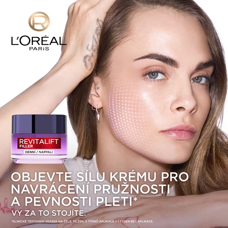 L’Oréal Paris Revitalift Filler vyplňující denní krém proti stárnutí
