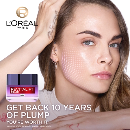 L’Oréal Paris Revitalift Filler crème de jour restructurante anti-âge