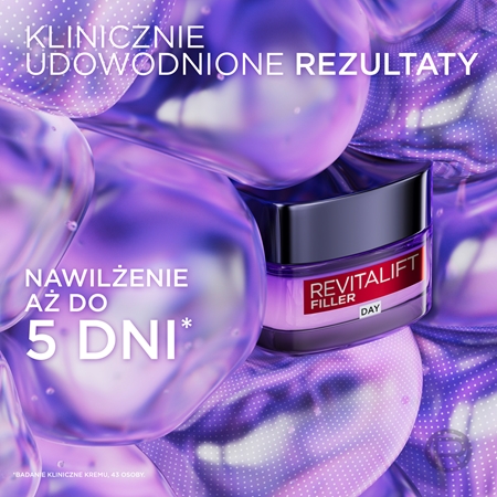 L’Oréal Paris Revitalift Filler Filler wypełniający krem na dzień przeciw starzeniu się