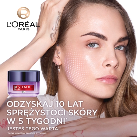 L’Oréal Paris Revitalift Filler Filler wypełniający krem na dzień przeciw starzeniu się
