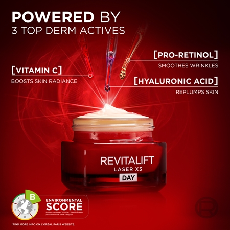 L’Oréal Paris Revitalift Laser X3 crema giorno per il viso nutriente intensa